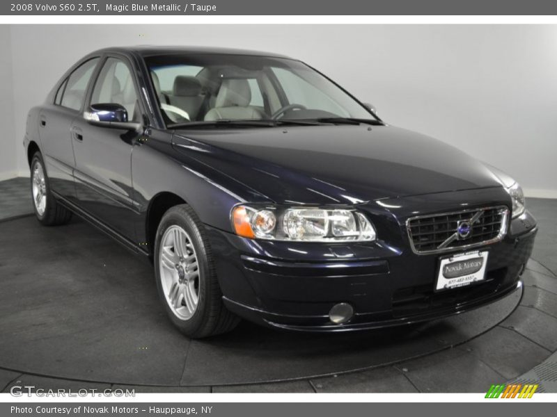Magic Blue Metallic / Taupe 2008 Volvo S60 2.5T