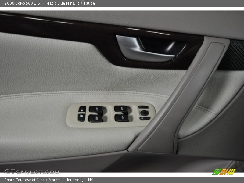 Magic Blue Metallic / Taupe 2008 Volvo S60 2.5T