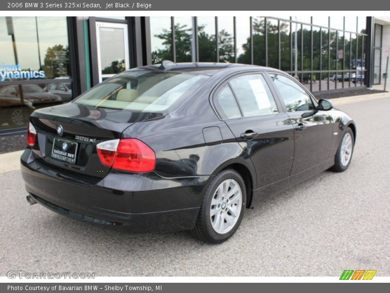 Jet Black / Beige 2006 BMW 3 Series 325xi Sedan