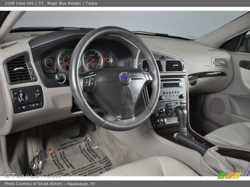 Magic Blue Metallic / Taupe 2008 Volvo S60 2.5T