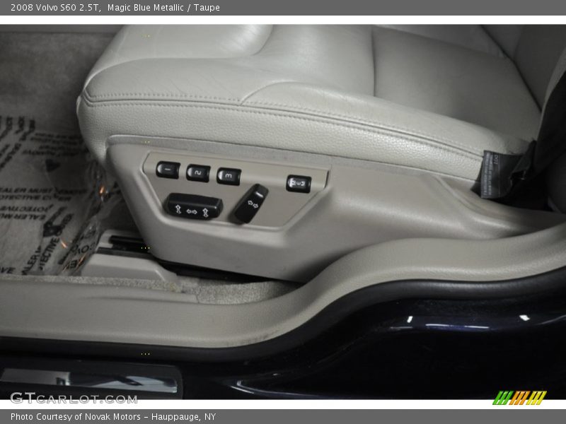 Magic Blue Metallic / Taupe 2008 Volvo S60 2.5T