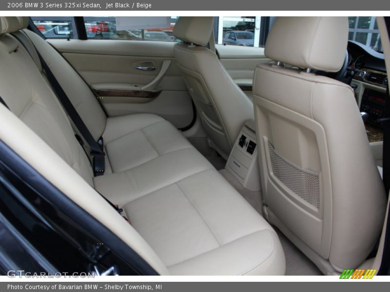 Jet Black / Beige 2006 BMW 3 Series 325xi Sedan