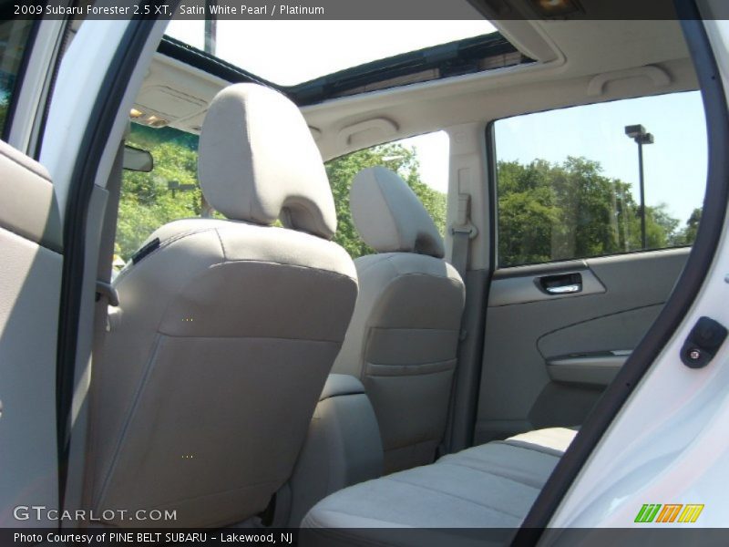 Satin White Pearl / Platinum 2009 Subaru Forester 2.5 XT