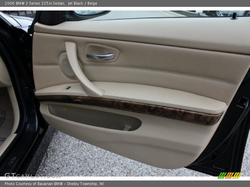 Jet Black / Beige 2006 BMW 3 Series 325xi Sedan