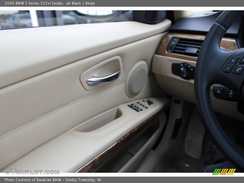 Jet Black / Beige 2006 BMW 3 Series 325xi Sedan