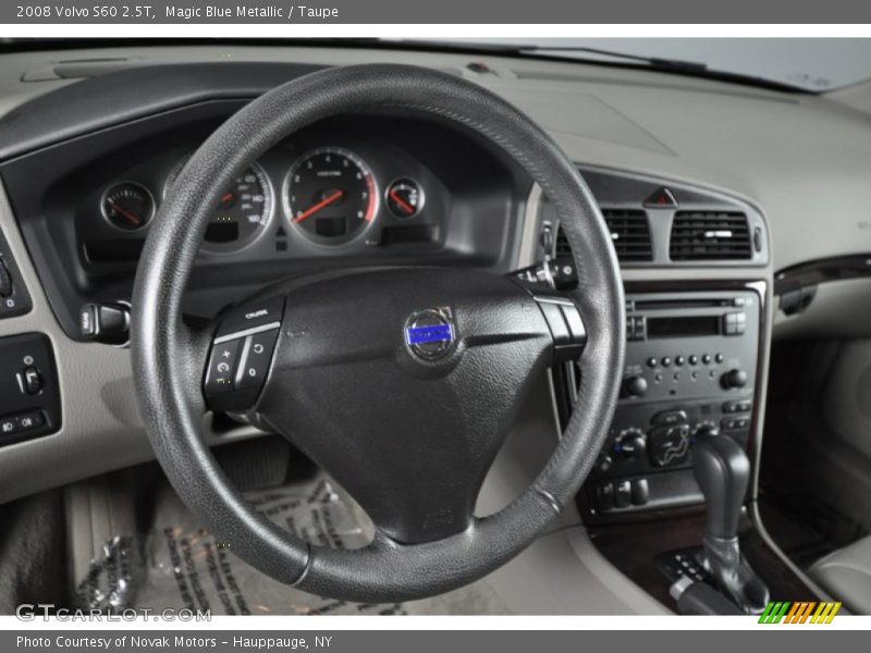 Magic Blue Metallic / Taupe 2008 Volvo S60 2.5T