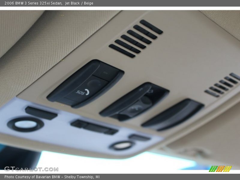 Jet Black / Beige 2006 BMW 3 Series 325xi Sedan