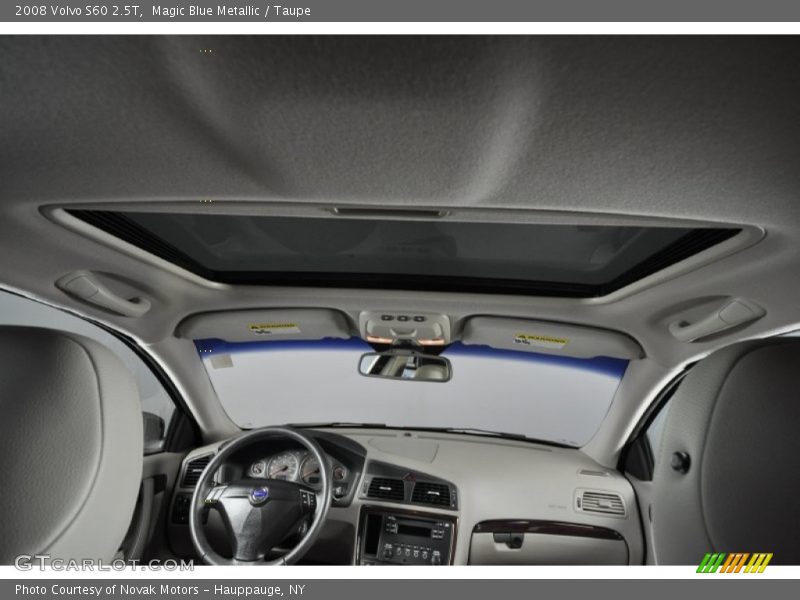 Magic Blue Metallic / Taupe 2008 Volvo S60 2.5T