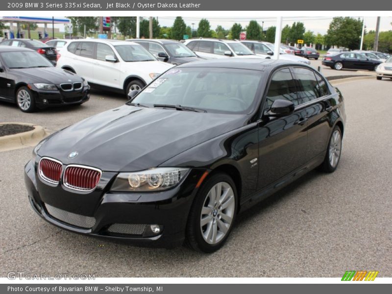 Jet Black / Oyster Dakota Leather 2009 BMW 3 Series 335xi Sedan