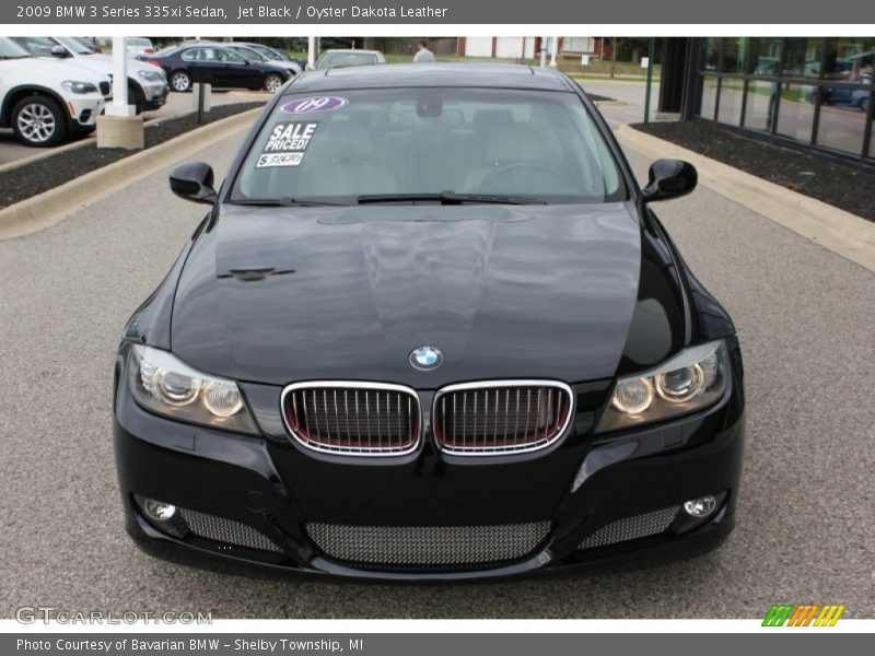 Jet Black / Oyster Dakota Leather 2009 BMW 3 Series 335xi Sedan
