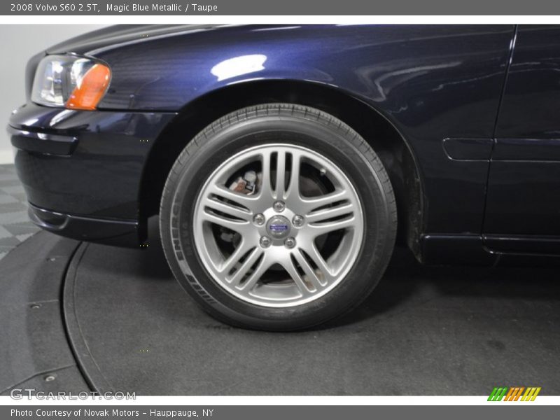 Magic Blue Metallic / Taupe 2008 Volvo S60 2.5T