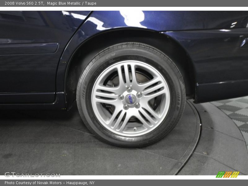 Magic Blue Metallic / Taupe 2008 Volvo S60 2.5T