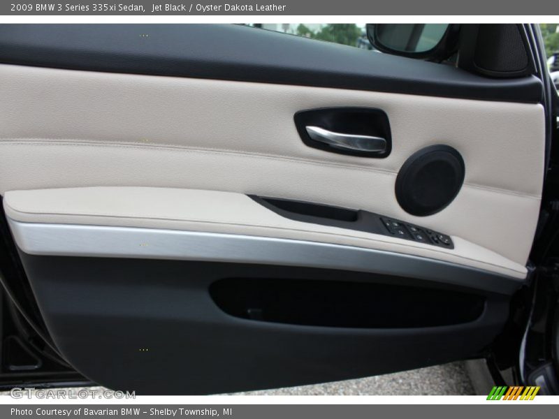 Jet Black / Oyster Dakota Leather 2009 BMW 3 Series 335xi Sedan