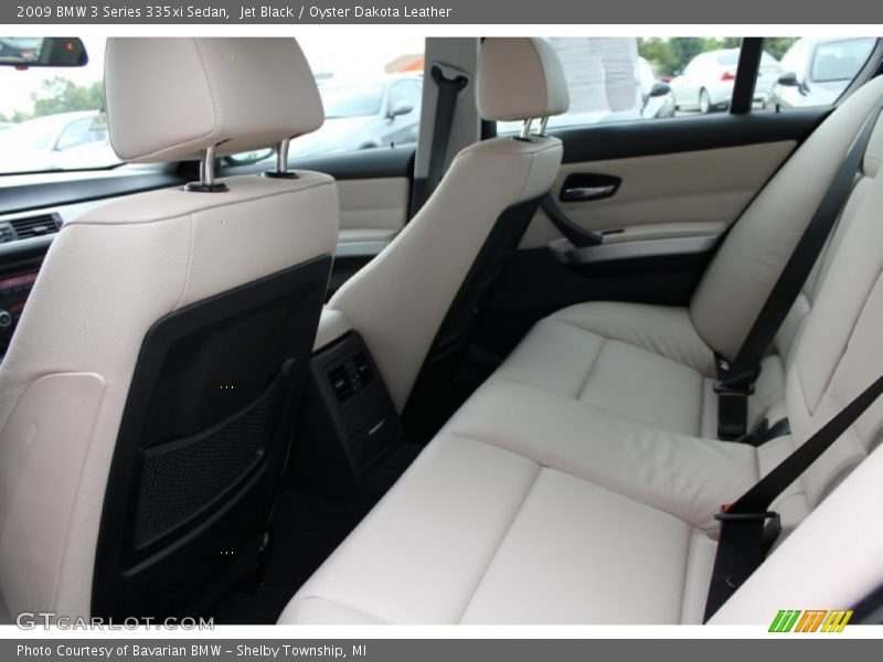 Jet Black / Oyster Dakota Leather 2009 BMW 3 Series 335xi Sedan