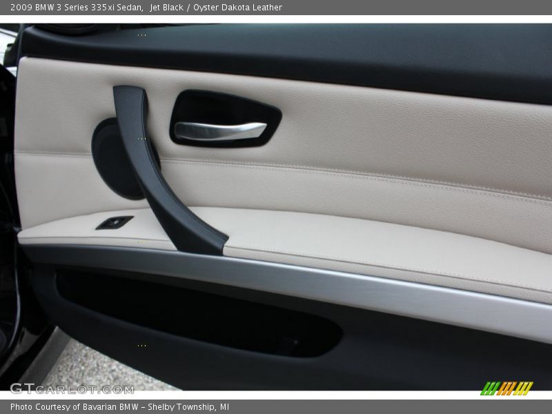 Jet Black / Oyster Dakota Leather 2009 BMW 3 Series 335xi Sedan