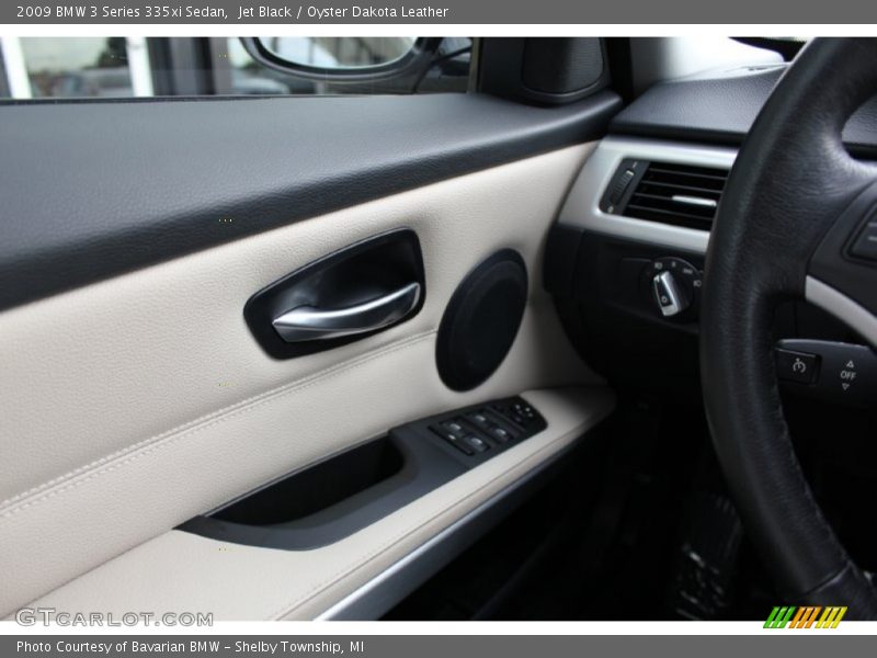 Jet Black / Oyster Dakota Leather 2009 BMW 3 Series 335xi Sedan