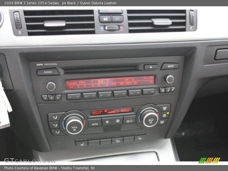 Jet Black / Oyster Dakota Leather 2009 BMW 3 Series 335xi Sedan