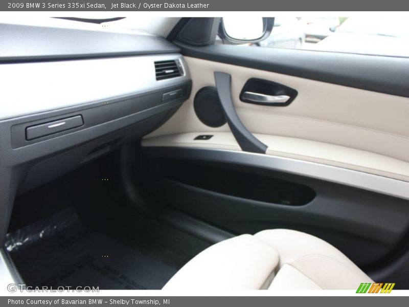 Jet Black / Oyster Dakota Leather 2009 BMW 3 Series 335xi Sedan