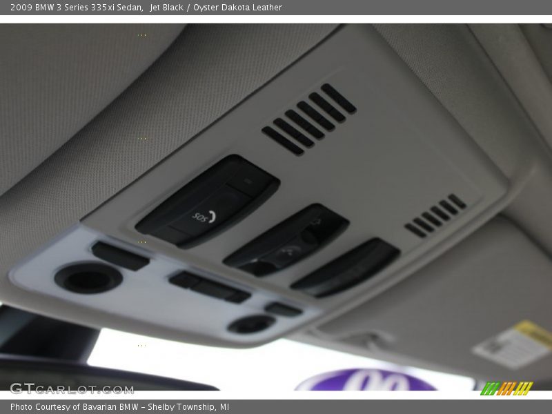 Jet Black / Oyster Dakota Leather 2009 BMW 3 Series 335xi Sedan