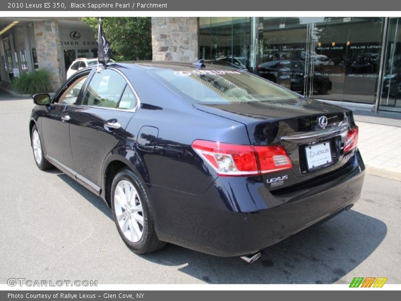 Black Sapphire Pearl / Parchment 2010 Lexus ES 350