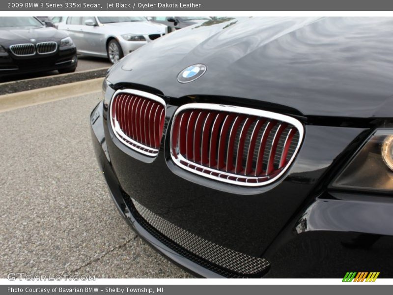 Jet Black / Oyster Dakota Leather 2009 BMW 3 Series 335xi Sedan