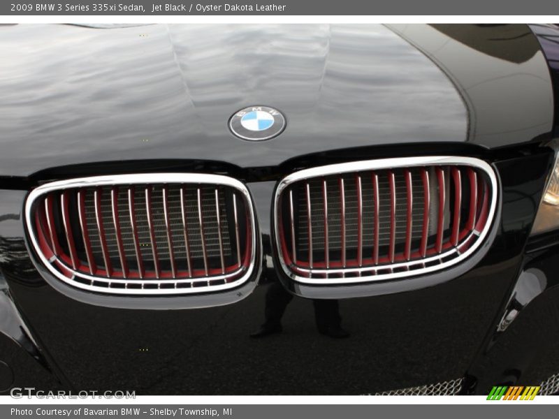 Jet Black / Oyster Dakota Leather 2009 BMW 3 Series 335xi Sedan