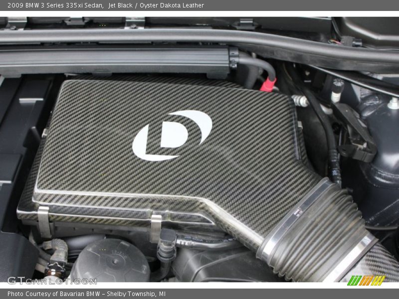 Jet Black / Oyster Dakota Leather 2009 BMW 3 Series 335xi Sedan