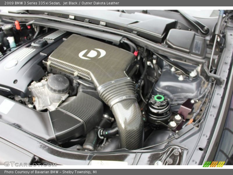 Jet Black / Oyster Dakota Leather 2009 BMW 3 Series 335xi Sedan