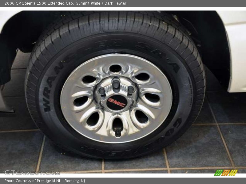 Summit White / Dark Pewter 2006 GMC Sierra 1500 Extended Cab
