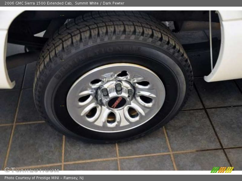 Summit White / Dark Pewter 2006 GMC Sierra 1500 Extended Cab
