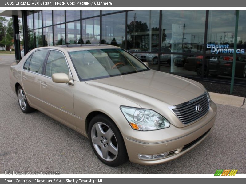 Mystic Gold Metallic / Cashmere 2005 Lexus LS 430 Sedan