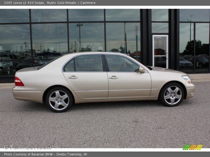 Mystic Gold Metallic / Cashmere 2005 Lexus LS 430 Sedan