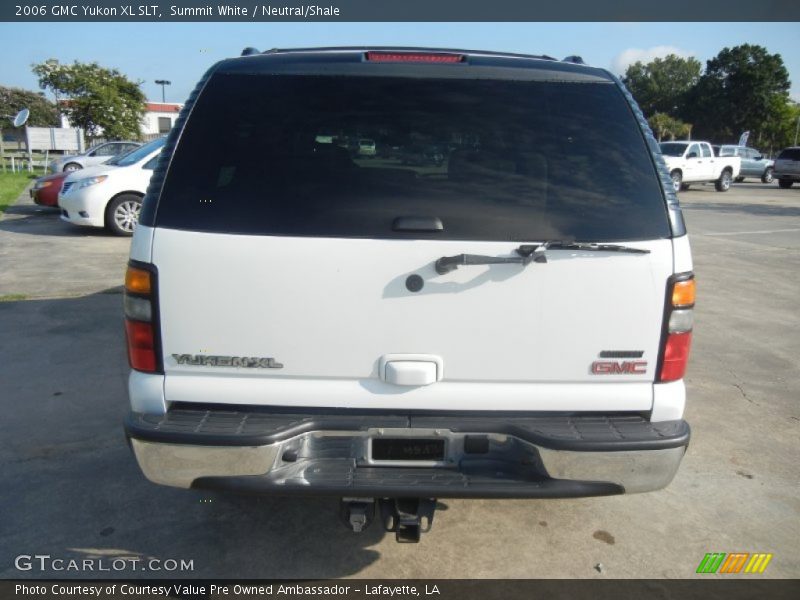 Summit White / Neutral/Shale 2006 GMC Yukon XL SLT