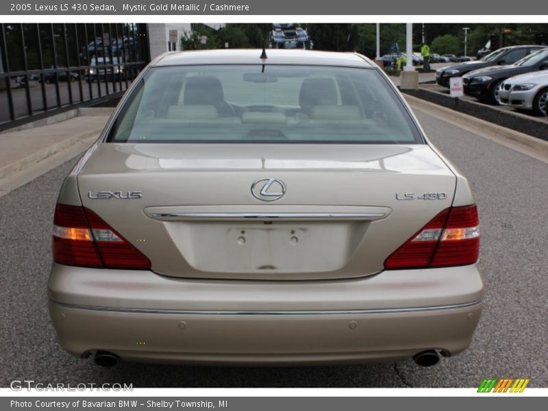 Mystic Gold Metallic / Cashmere 2005 Lexus LS 430 Sedan