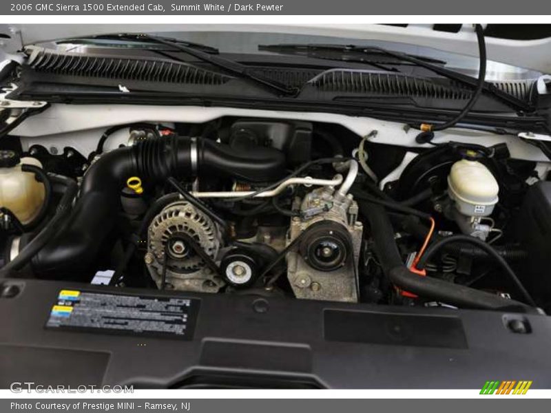 Summit White / Dark Pewter 2006 GMC Sierra 1500 Extended Cab
