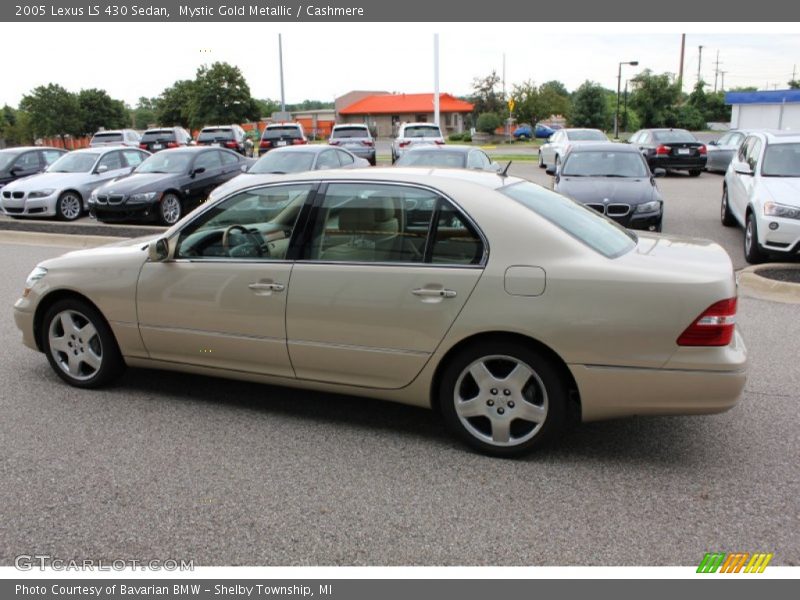 Mystic Gold Metallic / Cashmere 2005 Lexus LS 430 Sedan