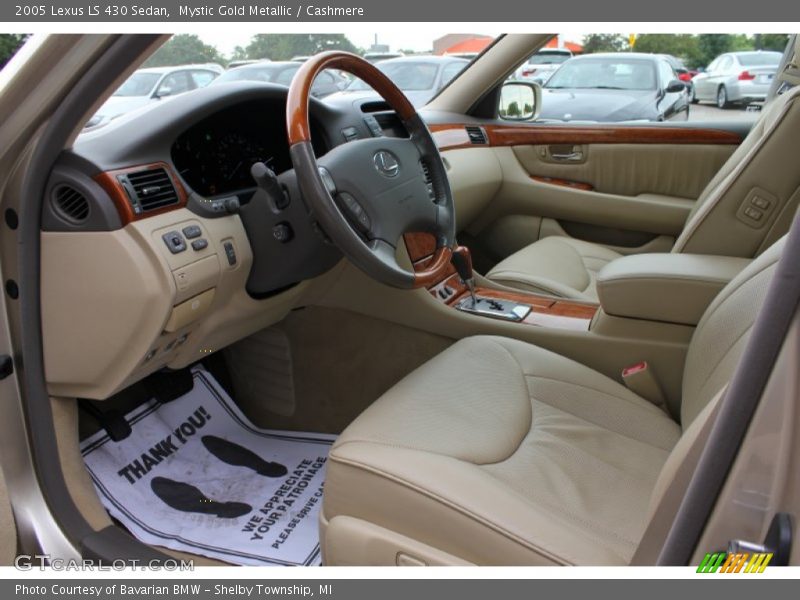 Mystic Gold Metallic / Cashmere 2005 Lexus LS 430 Sedan