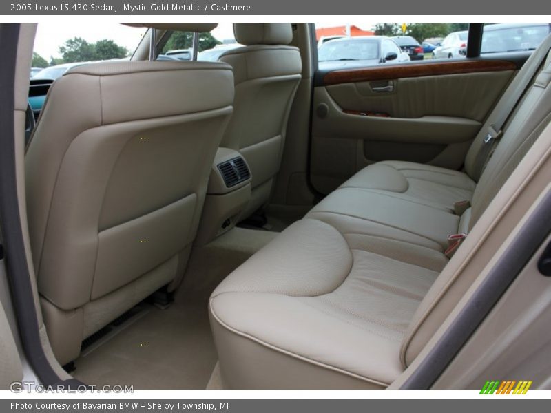 Mystic Gold Metallic / Cashmere 2005 Lexus LS 430 Sedan