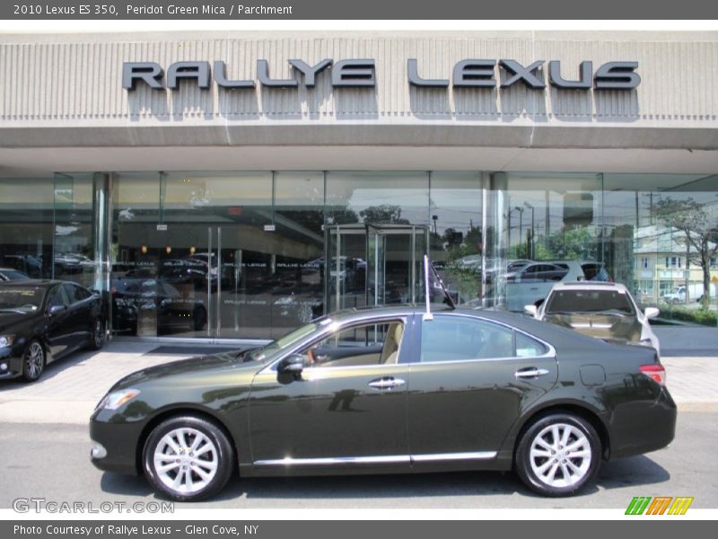 Peridot Green Mica / Parchment 2010 Lexus ES 350