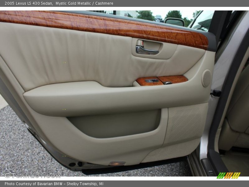 Mystic Gold Metallic / Cashmere 2005 Lexus LS 430 Sedan