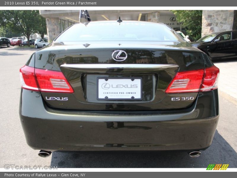 Peridot Green Mica / Parchment 2010 Lexus ES 350