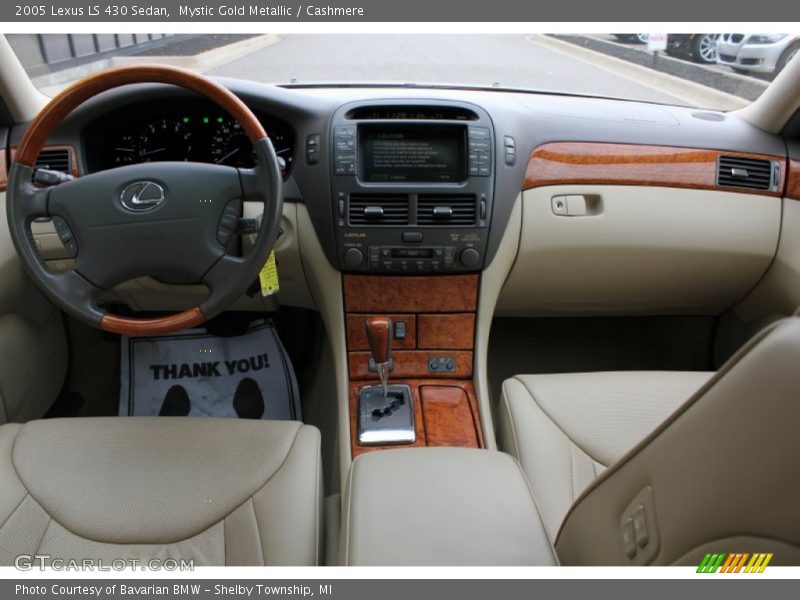 Mystic Gold Metallic / Cashmere 2005 Lexus LS 430 Sedan