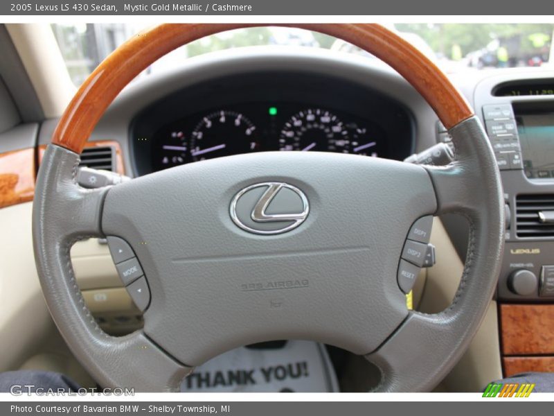 Mystic Gold Metallic / Cashmere 2005 Lexus LS 430 Sedan