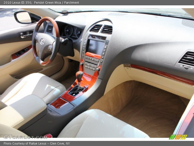 Peridot Green Mica / Parchment 2010 Lexus ES 350
