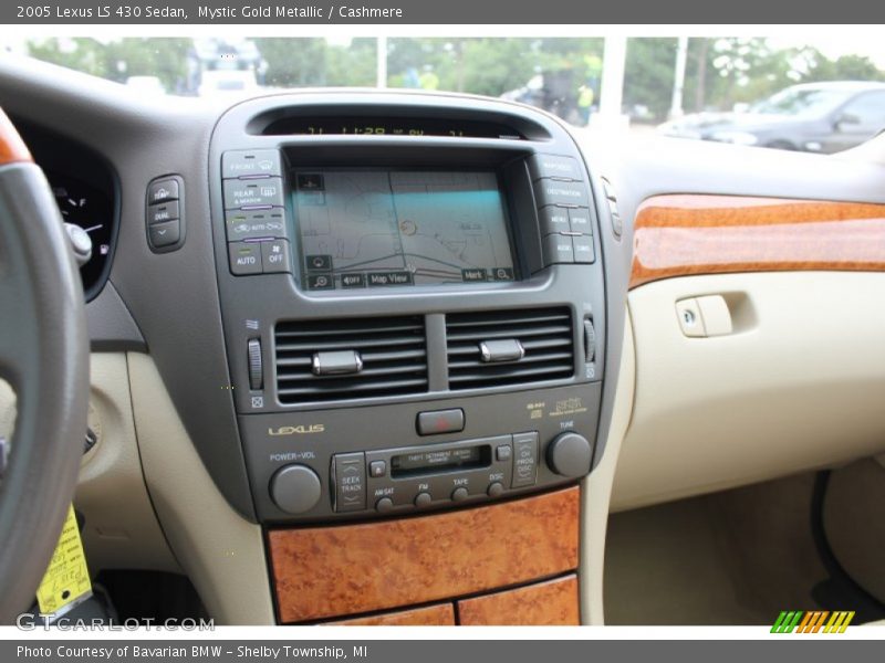Mystic Gold Metallic / Cashmere 2005 Lexus LS 430 Sedan