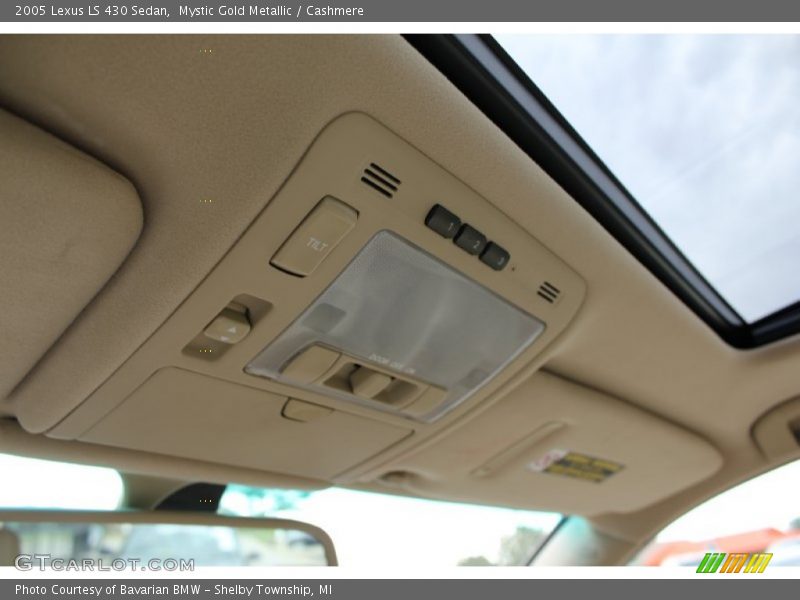 Mystic Gold Metallic / Cashmere 2005 Lexus LS 430 Sedan