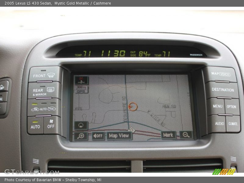 Mystic Gold Metallic / Cashmere 2005 Lexus LS 430 Sedan