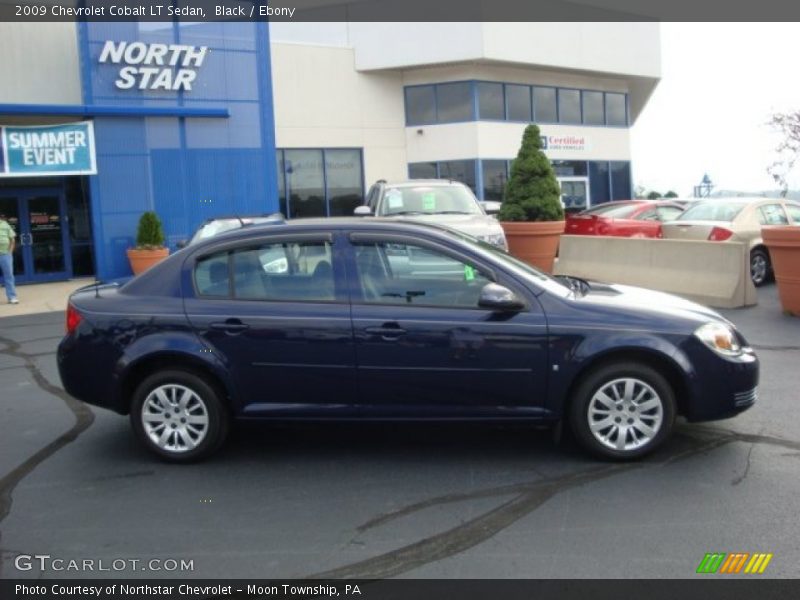 Black / Ebony 2009 Chevrolet Cobalt LT Sedan