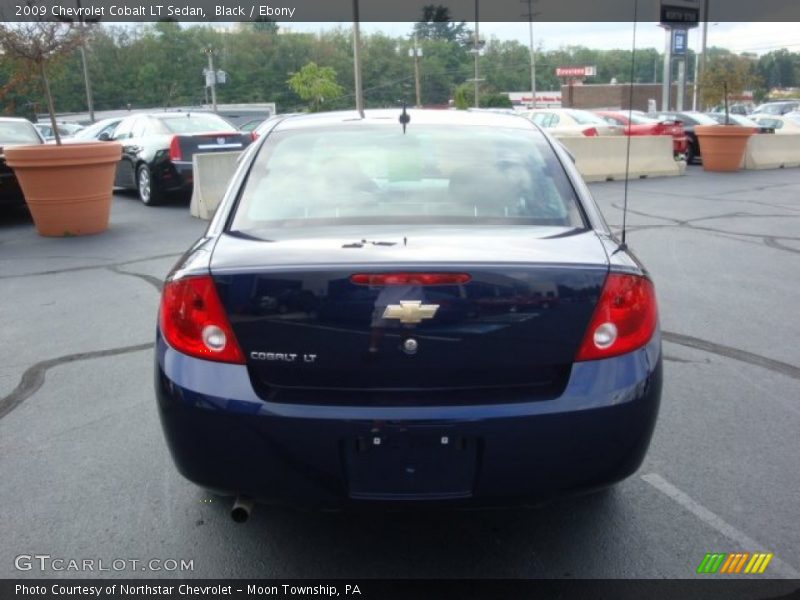 Black / Ebony 2009 Chevrolet Cobalt LT Sedan