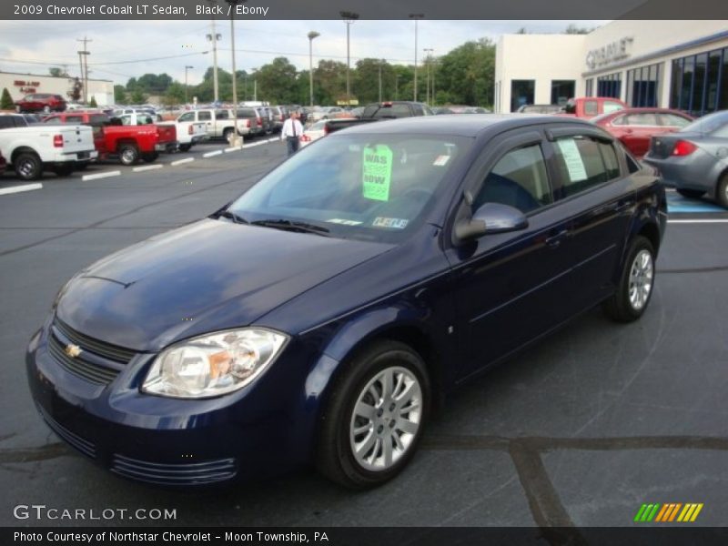 Black / Ebony 2009 Chevrolet Cobalt LT Sedan